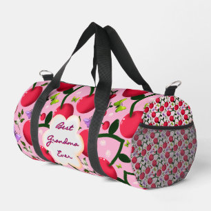 Benutzerdefiniertes und personalisiertes Kirsch-Sc Duffle Bag
