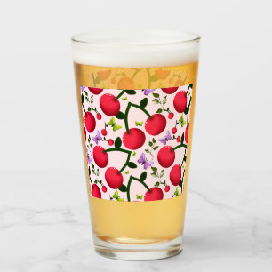 Benutzerdefiniertes und personalisiertes Kirsch-Sc Glas