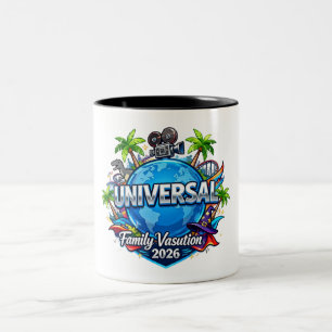 Benutzerdefiniertes Universal Florida Familienurla Zweifarbige Tasse