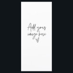 Benutzerdefiniertes Unterschreiben Hochzeitkarte A Menükarte<br><div class="desc">Fügen Sie Ihre gekaufte Vorlage zu diesem leeren Poster für das perfekte individuelle Zeichen für Ihre Hochzeit oder Veranstaltung.</div>