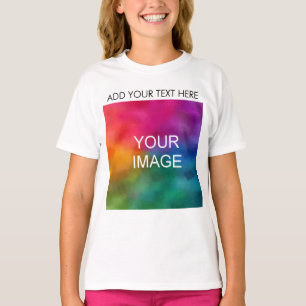Benutzerdefiniertes Upload-Foto Hinzufügen von Kin T-Shirt