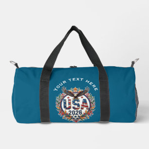 Benutzerdefiniertes USA National Soccer Team Bald  Duffle Bag
