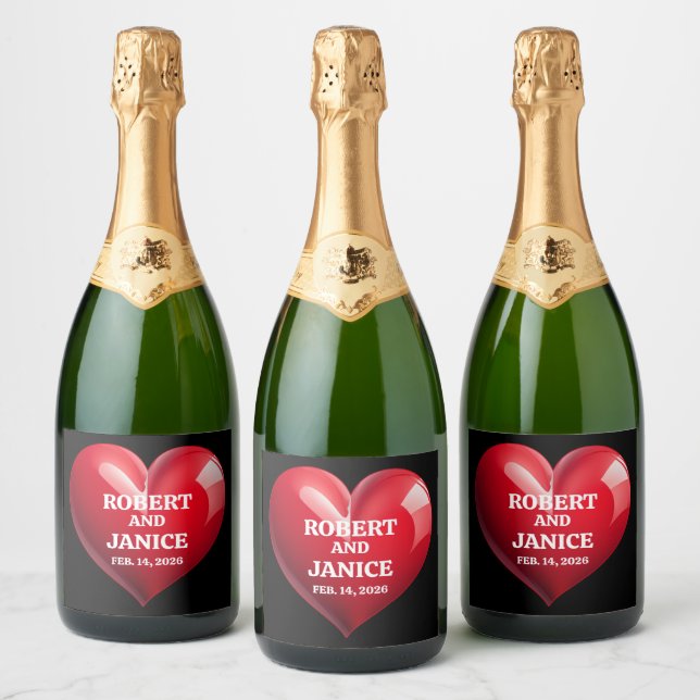Benutzerdefiniertes Valentinstag-Geschenk mit pers (Flaschen)