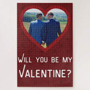 Benutzerdefiniertes Valentinstag-Jigsaw-Puzzle mit Puzzle