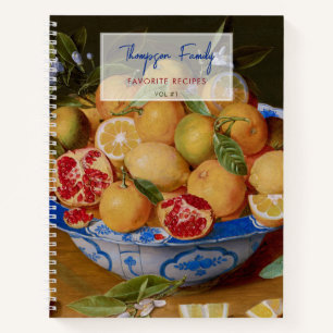 Benutzerdefiniertes Vintage-Familienrezept-Kochbuc Notizbuch