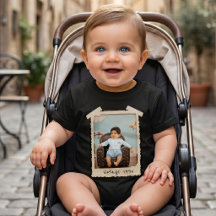 Benutzerdefiniertes Vintage-Foto-Geburtstags-Shirt