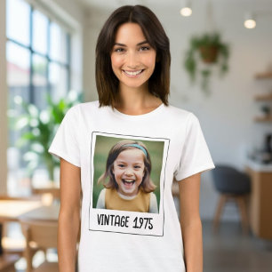 Benutzerdefiniertes Vintages Meilenstein Geburtsta T-Shirt