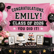 Benutzerdefiniertes Vinylbanner zum Geburtstag und