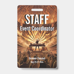 Benutzerdefiniertes VIP All-Access Festival-Pass-K Ausweis