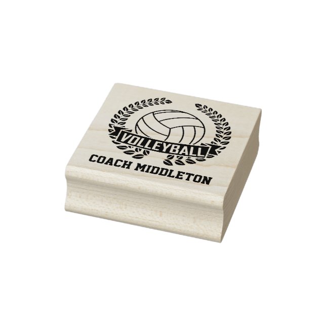 Benutzerdefiniertes Volleyball-Symbol Gummistempel (Stempel)
