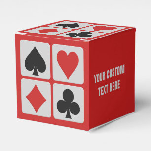 benutzerdefiniertes Vorzugfeld für den Kartenspiel Geschenkschachtel