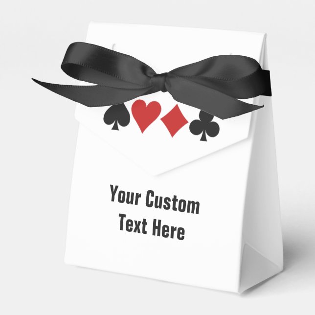 benutzerdefiniertes Vorzugfeld für den Kartenspiel Geschenkschachtel (Vorderseite)