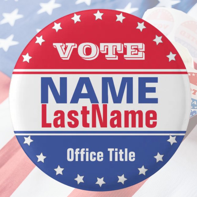 Benutzerdefiniertes Wahlkampfschema für Wahlen Button (Von Creator hochgeladen)