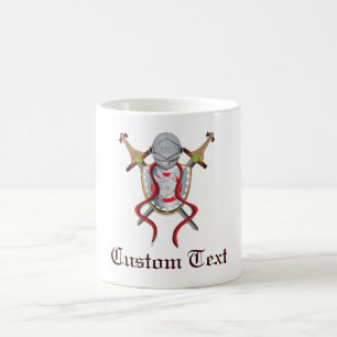 Benutzerdefiniertes Wappen Kaffeetasse