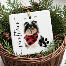 Benutzerdefiniertes Wasserfarben-Hund-Katze-Hausti