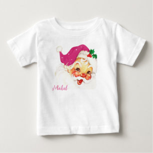 Benutzerdefiniertes Weihnachts-Santa-Claus-Baby-T- Baby T-shirt