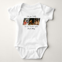 Benutzerdefiniertes Weihnachtsfoto Baby-Body