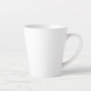 Benutzerdefiniertes weißes einfaches Design Foto o Milchtasse