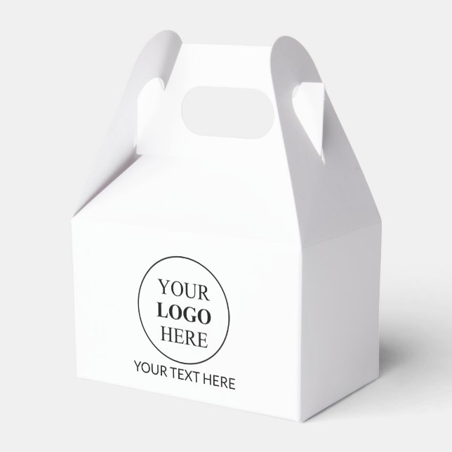 Benutzerdefiniertes Werbelogo Geschenkschachtel (Vorderseite)