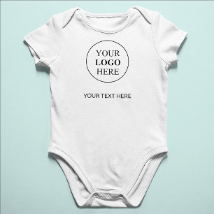 Benutzerdefiniertes Werbelogo – Keine Mindestbeste Baby Strampler