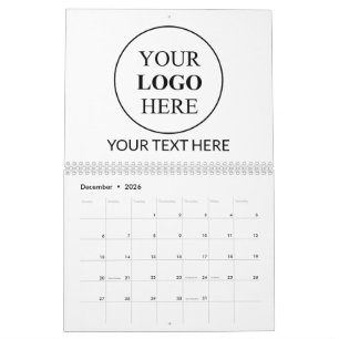 Benutzerdefiniertes Werbelogo - Keine Mindestbeste Kalender