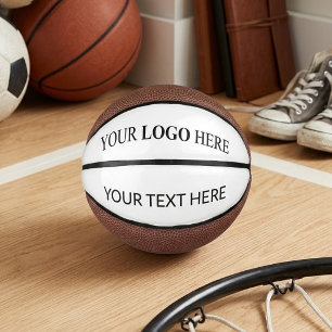 Benutzerdefiniertes Werbelogo – Keine Mindestbeste Mini Basketball