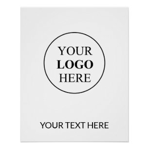 Benutzerdefiniertes Werbelogo - Keine Mindestbeste Poster