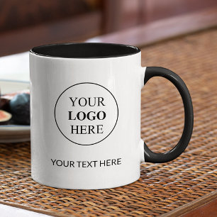Benutzerdefiniertes Werbelogo – Keine Mindestbeste Tasse