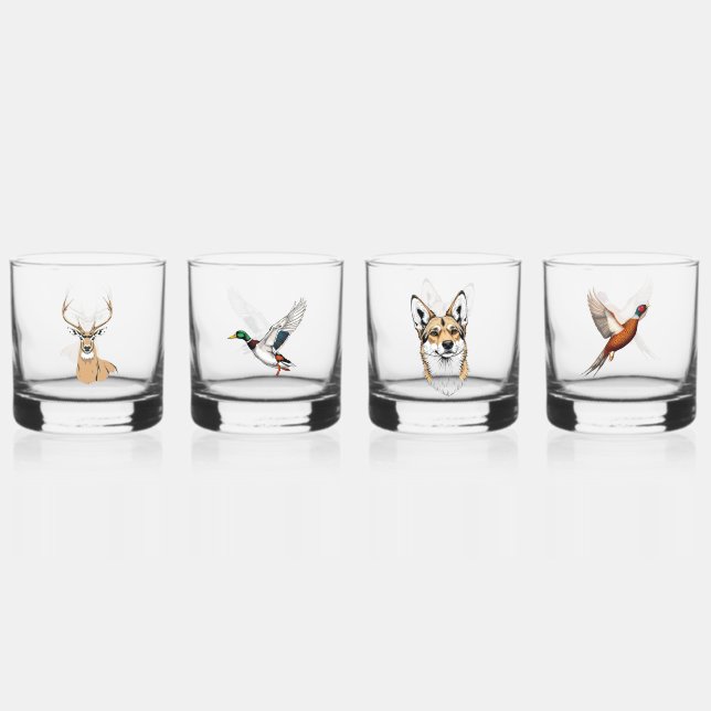 Benutzerdefiniertes Whiskeyglas-Set Whiskyglas (Vorderseite)