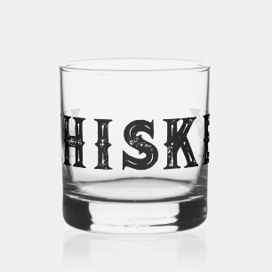 Benutzerdefiniertes Whiskyglas-Geschenk im altmodi Whiskyglas