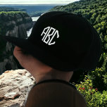 Benutzerdefiniertes White bestickte Hat Monogram a Bestickte Baseballkappe<br><div class="desc">Fügen Sie Ihre Initialen zu dieser benutzerdefinierten mit Monogramm Vorlage hinzu. Auch viele andere Farben sind erhältlich.</div>