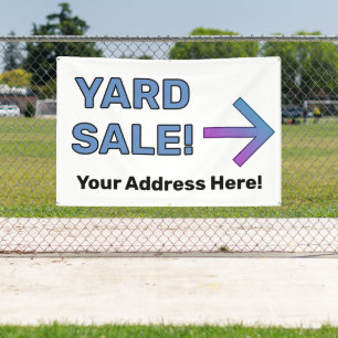 Benutzerdefiniertes YARD SALE!-Banner Banner