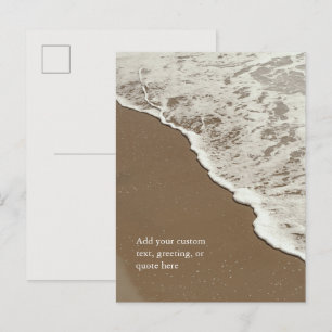 Benutzerdefiniertes Zitat / Personalisierter Stran Postkarte