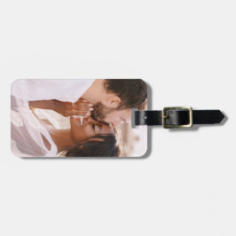 Benutzerdefiniertes zweiseitiges Foto Erstellen Si Gepäckanhänger