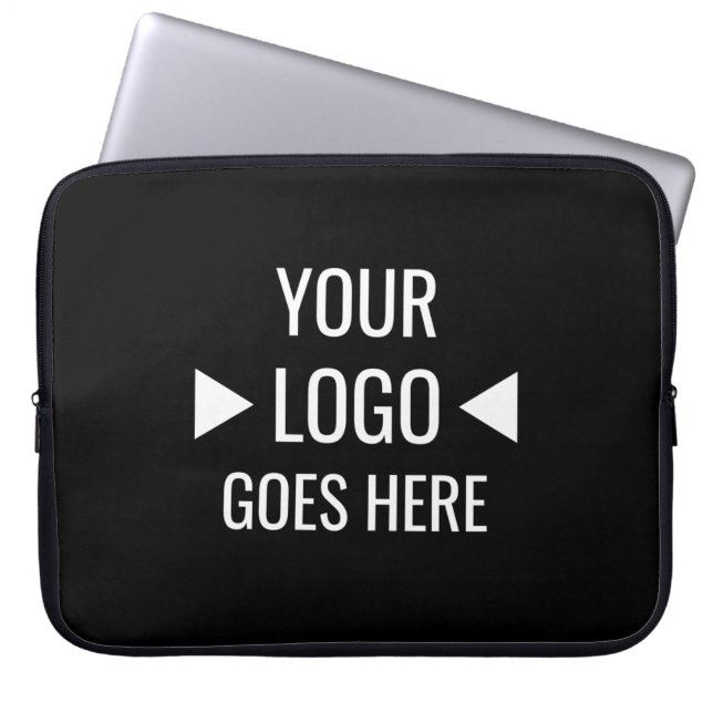 Benutzerfreundliches Firmenlogo Laptopschutzhülle (Vorderseite)