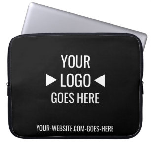 Benutzerfreundliches Firmenlogo Laptopschutzhülle