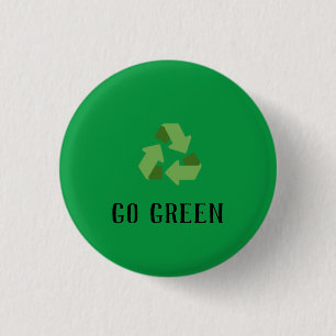 benutzerfreundliches Logo für "Go Green" Button