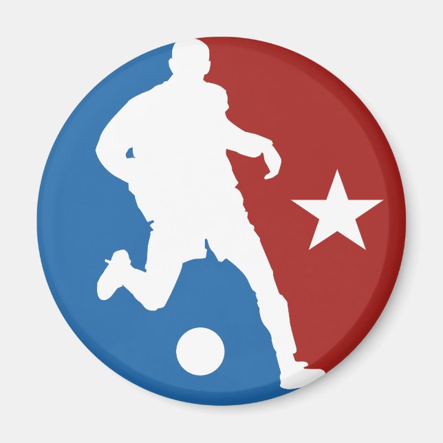 Benutzermagnet für den Fußball-Player Magnet (Vorne)