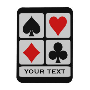 Benutzermagnet für den Kartenspieler Magnet