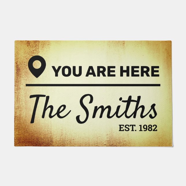 Benutzername Fußmatte (Vorderseite)