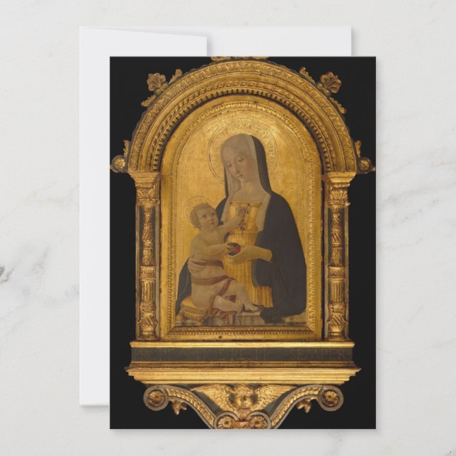 Benvenuto di Giovanni - Saint Nicholas Einladung (Vorderseite)