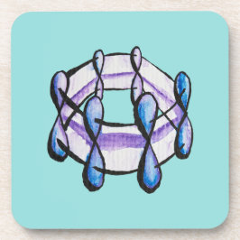 Benzene Molecule Bio Chemie Student Lehrer Getränkeuntersetzer