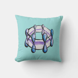 Benzene Molecule Bio Chemie Student Lehrer Kissen
