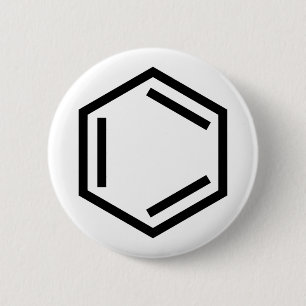 BENZENE RING SYMBOL BUTTON