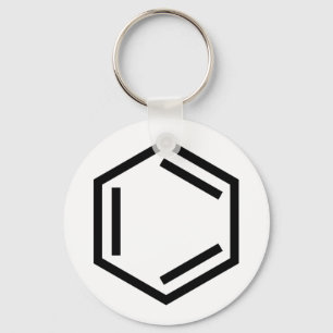 BENZENE RING SYMBOL SCHLÜSSELANHÄNGER