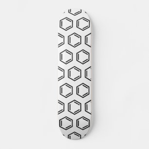 BENZENE RING SYMBOL SKATEBOARD