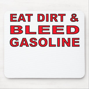 Benzin bluten - Dirt Bike Motocross Mousepad