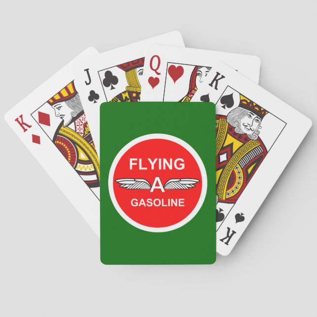 Benzin fliegen spielkarten (Rückseite)