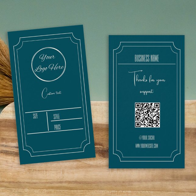 Benzinblau mit Logo-Boutique Preis (Von Creator hochgeladen)