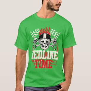 Benzinkopf Auto-Tuning Drift Motorsport Mechaniker T-Shirt
